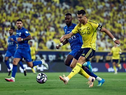 كريستيانو رونالدو خلال مواجهة النصر والهلال بالدوري السعودي - 12 مايو 2026 - Reuters
