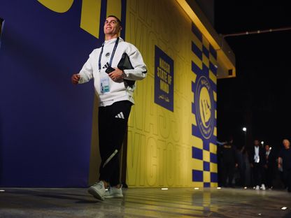 كريستيانو رونالدو نجم النصر قبل مواجهة غوا الهندي في دوري أبطال آسيا - 5 نوفمبر 2025 - X/@AlNassrFC