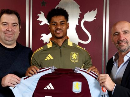 أستون فيلا يقدم راشفورد قبل ساعات من غلق الميركاتو الشتوي 2-2-2025 - AstonVilla/x