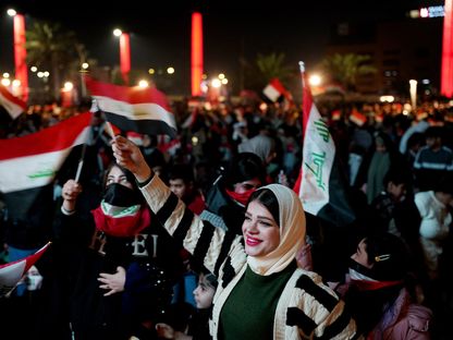 بالفيديو.. العراقيون يحتفلون بلقب "خليجي 25"