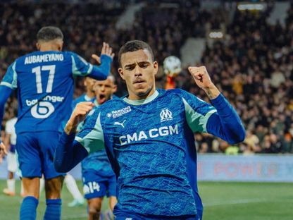 ماسون غرينوود يسجل هدف فوز مارسيليا أمام تولوز في الدوري الفرنسي - 7 مارس 2026 - @OM_Officie/x