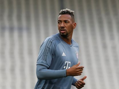 جيروم بواتينغ في تدريبات بايرن ميونيخ - 22 أكتوبر 2018 - REUTERS