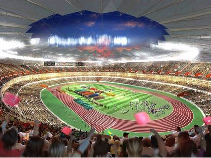 مشروع الملعب الجديد الذي سيتم بناؤه في مدينة بنسليمان المغربية - www.archdaily.com