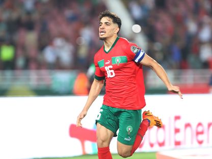 عبد الصمد الزلزولي قائد منتخب المغرب تحت 23 عاماً  - https://twitter.com/caf_online_AR