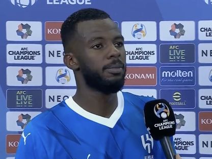 لاعب الهلال السعودي حسان تمبكتي - Tv/ssc