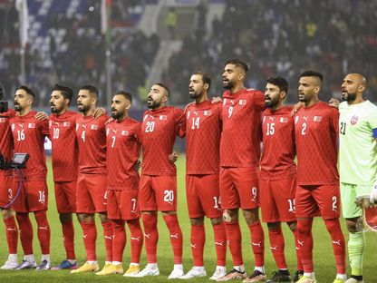 منتخب البحرين في كأس خليجي 25 - reuters