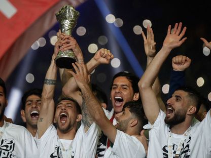 مراسم تتويج منتخب العراق بكأس الخليج العربي "البصرة 2023" - خليجي 25 - Reuters