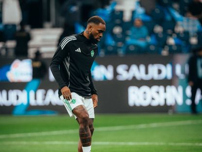 الإنجليزي إيفان توني مهاجم الأهلي قبل مواجهة الهلال في دوري روشن السعودي - 2 فبراير 2026 - X/@ALAHLI_FC