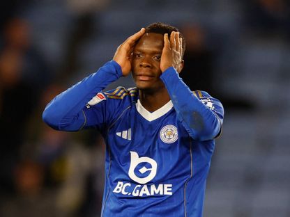 حسرة باستون داكا مهاجم ليستر سيتي بعد الهبوط إلى الدرجة الثالثة الإنجليزية - 21 أبريل 2026 - Action Images