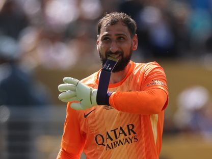 جيانلويجي دوناروما حارس مرمى باريس سان جيرمان خلال مواجهة تشيلسي في نهائي كأس العالم للأندية - 13 يوليو 2025 - Reuters