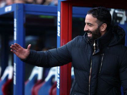 روبن أموريم مدرب مانشستر يونايتد خلال مواجهة كريستال بالاس بالدوري الإنجليزي - 30 نوفمبر 2025 - Reuters