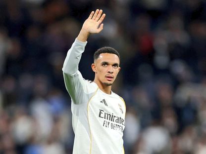 ترينت ألكسندر أرنولد لاعب ريال مدريد في مباراة مانشستر سيتي بدوري أبطال أوروبا - 11 مارس 2026 - Reuters