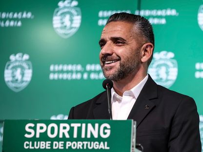 مدرب سبورتنغ لشبونة الجديد روي بورغيس - 26 ديسمبر 2024 - X@SportingCP