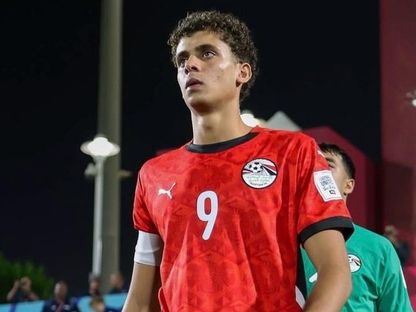 حمزة عبد الكريم مهاجم الأهلي ومنتخب مصر للشباب - 11 نوفمبر 2025 - hamzaabdelkarim - instagram