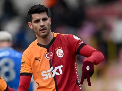 ألفارو موراتا يسجل هدفه الأول مع غلطة سراي التركي - 6 فبراير 2025 - x@Galatasaray