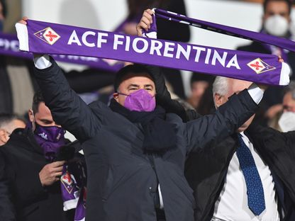 جو باروني المدير العام لفريق فيورنتينا الإيطالي - 2 مارس 2022 - Reuters