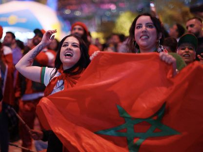 جمهور المغرب سعيد بتأهل منتخب السيدات إلى ثمن نهائي كأس العالم 2023 - Reuters