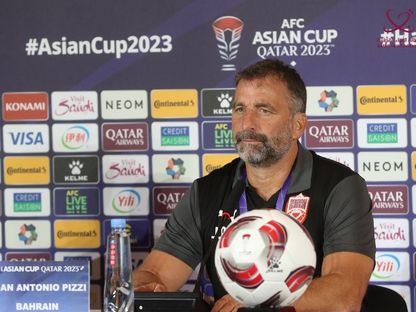 خوان أنطونيو بيتزي مدرب المنتخب البحريني - 14 يناير 2024 - X/@QNA_Sports