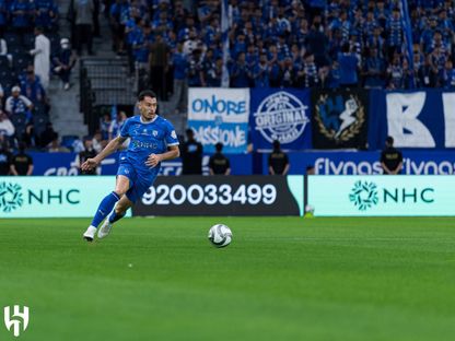 غابرييل مارتينيلي خلال لقاء الهلال ونيوم بالدوري السعودي - 7 سبتمبر 2026 - x@Alhilal_FC