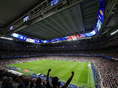 ملعب "سانتياغو برنابيو" الخاص بريال مدريد - 4 أكتوبر 2025 - X/@realmadrid