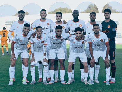 تشكيلة نهضة بركان الأساسية في مباراة اتحاد تواركة بالدوري المغربي - 5 أكتوبر 2025 - FB/@RS Berkane