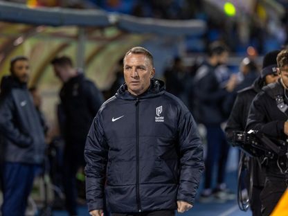 بريندان رودجرز مدرب القادسية بعد الفوز على الاتحاد في الدوري السعودي - 22 يناير 2026 - X/@aawsat_spt