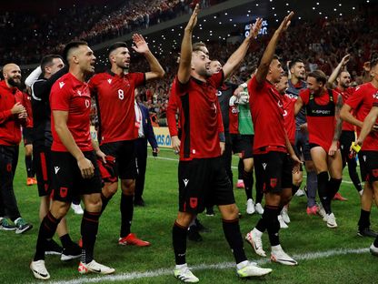 شاهد... "يورو 2024": ألبانيا تتصدر بفوزها على بولندا المأزومة  
