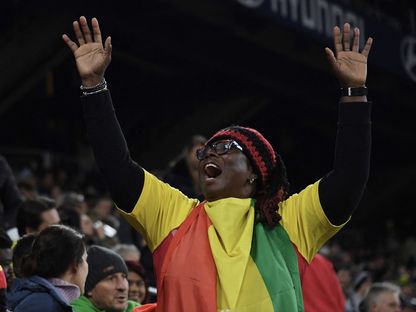 جمهور منتخب غانا في كأس أمم إفريقيا - Reuters