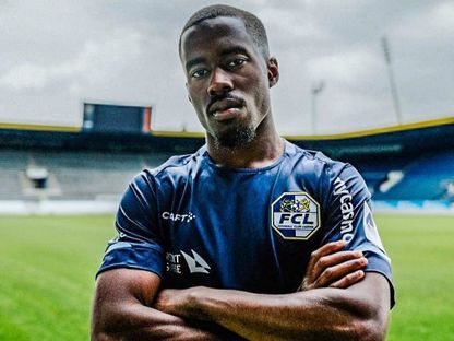 الفرنسي تيدي أوكو لاعب نادي الرياض السعودي الجديد - - X/@Saudifutbol