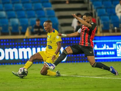 من مباراة الحزم والرياض في الدوري السعودي - 24 أبريل 2026 - X/@alhazem_fc