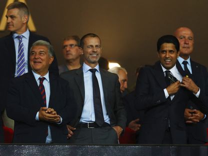 ناصر الخليفي "يرحّب بعودة" جوان لابورتا: لا أحد يهزم كرة القدم الأوروبية