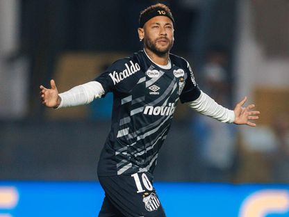 نيمار قبل مباراة بين سانتوس وبالميراس - 2 سبتمبر 2026 - X/@SantosFC