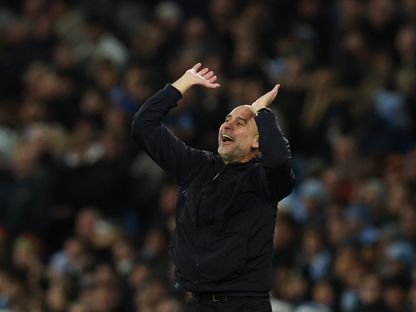 بيب غوارديولا مدرب مانشستر سيتي أمام وست هام - 20 ديسمبر 2025 - Reuters