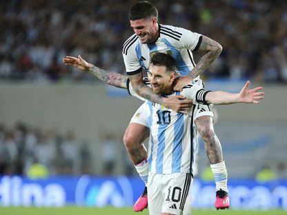 ليونيل ميسي يسجل في ودية الأرجنتين الأول بعد التتويج بكأس العالم 2022 - Web/AFA.com