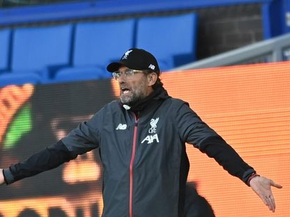 مدرب ليفربول الإنجليزي، الألماني يورغن كلوب - AFP