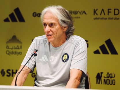 جورجي جيسوس مدرب النصر خلال مؤتمر صحفي - 29 أكتوبر 2025 - X/@AlNassrFC