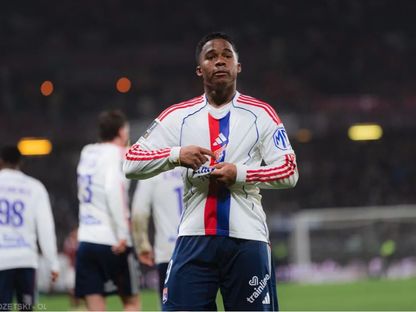 إندريك بعد تسجيله هدفاً لليون في مرمى ميتز - 26 يناير 2026 - ol.fr