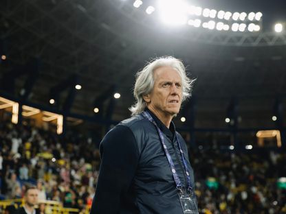 جورجي جيسوس مدرب النصر في مباراة الأخدود - 27 ديسمبر 2025 - X/@AlNassrFC