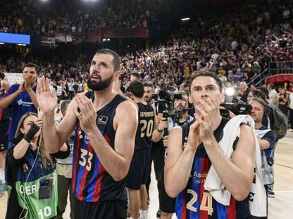 برشلونة بطلاً للدوري الإسباني لكرة السلة 2023 على حساب ريال مدريد - Reuters