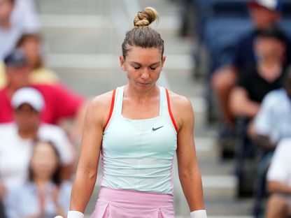لاعبة التنس الرومانية سيمونا هاليب  - REUTERS