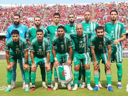 منتخب الجزائر لكرة القدم قبل مواجهة موزمبيق - 19 نوفمبر 2023 - X/LesVerts