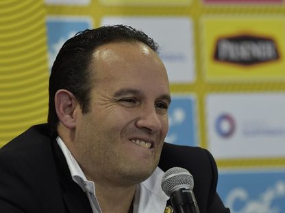 رئيس الاتحاد الإكوادوري لكرة القدم فرانسيسكو إيغاس - AFP