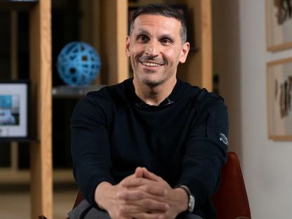 خلدون المبارك رئيس مانشستر سيتي خلال مقابلة مع موقع النادي - 29 مايو 2025 - mancity.com