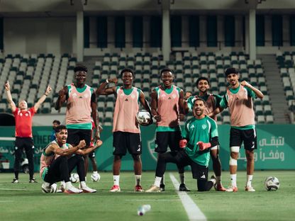 خلال تدريب للأهلي السعودي - 21 أكتوبر 2026 - X/@ALAHLI_FC