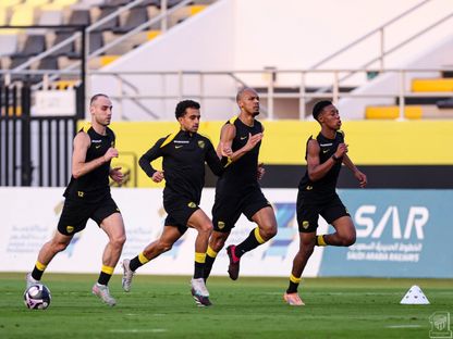 خلال تدريب للاتحاد السعودي - 17 يناير 2026 - X/@ittihad