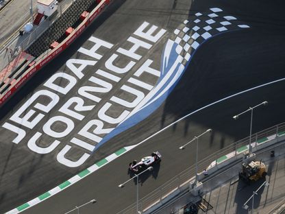 حلبة كورنيش جدة خلال تجارب سباق الجائزة الكبرى السعودية للفورمولا 1- 25 مارس 2022 - Reuters