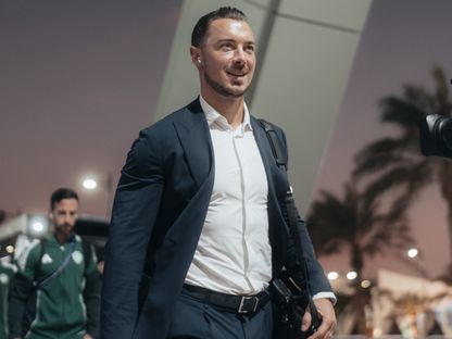 ماتياس يايسله مدرب الأهلي قبل مواجهة السد بدوري أبطال آسيا للنخبة - 4 نوفمبر 2025 - X/@ALAHLI_FC