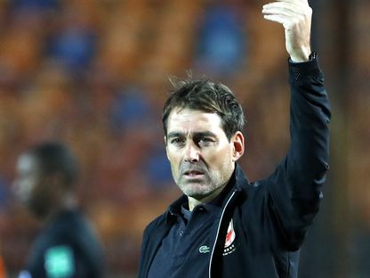  السويسري رينيه فايلر المدير الفني لـ"الأهلي" المصري - AFP