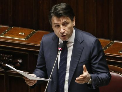 رئيس الوزراء الإيطالي جوزيبي كونتي - AFP