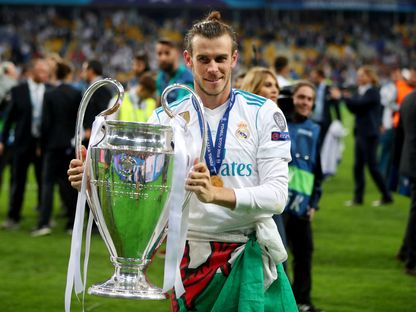 جاريث بيل يحمل لقب دوري أبطال أوروبا بقميص ريال مدريد  - Reuters  